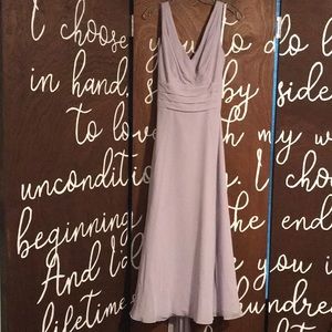 David’s bridal lavender chiffon dress-size 8